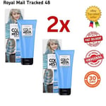 2x L'Oreal Colorista Washout Semi-Permanent Hair Dye 80ml - Ocean Blue  Free P&P