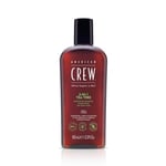 American Crew 3-En-1 Format Voyage, Arbre à Thé, Shampooing, Après Shampooing & Gel Douche pour Cheveux et Corps (100ml), Revitalisant et hydratant.