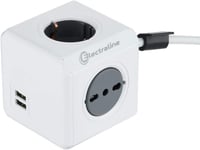 Mehrfachsteckdose Cubo Powercube, 62045