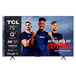 TV TCL 4K QLED 75C61B avec Google TV et Game Master 3.0