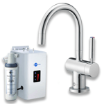 InSinkErator HC3300C - Chrome Hot and Cold Filtered Tap, Boiler and F701R Filter