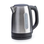 STATUS New York Kettle | Electric Cordless Kettle | Stainless Steel with Swivel Base | 1.7 Litre | NEWYORKKETTLE