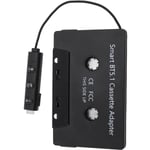 Jeffergarden Adaptateur de Cassette Bluetooth DC5V BT5.1 adaptateur de Cassette sans fil universel vers Aux pour voitures camions avec lecteur de