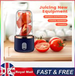 400ml Electric Juice Maker Portable Blender Smoothie Mini Juicer Fruit Machine