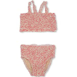 Konges Sløjd girl UV bikini – blossom mist, grenadine - 3-4år