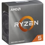 AMD Ryzen 5 4500 Desktop Processor, Black, (6 - Core/12 - Thread, 11 MB Cache, U