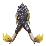 Bait Soft Silicone Artificial Thunder Bait Fishing Lures Black Yellow