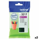 Original Ink Cartridge Brother LC3217 Magenta [5 Units]