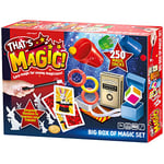 That's Magic Big Box of Magic Set - Featuring 250 Fun Easy Tricks For Young Magicians - Helps Build Child's Motor Skills and Confidence - Includes Props, Videos and Instructions, 7+ Years, Medium