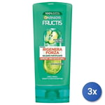 3x Fructis Conditioner 200 Ml. Regenerate Strength