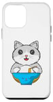 Coque pour iPhone 12 mini Chat de cuisine asiatique : des saveurs parfaites