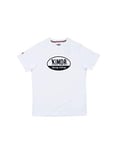 KIMOA Unisex Adult White Club T-Shirt - White - XS