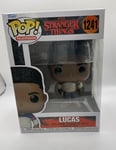 Funko POP! Stranger Things Season 4 Lucas Sinclair #1241 With Free Protector