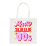 Made In The 00s Regular Tote Bag Born 2000 Birthday Brother Sister Best Shopper