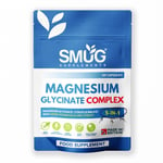 Magnesium Glycinate Complex British Made 60 Capsules 5-in-1 by SMUG Supplements