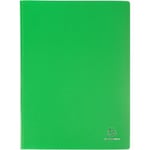 Exacompta OpaK Display Book 100 Pockets Light Green Pack of 8