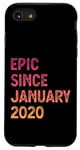 Coque pour iPhone SE (2020) / 7 / 8 5e anniversaire garçons filles épique depuis août 2020