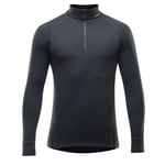 Devold Duo Active Zip Neck ulltrøye herre Black GO 237 240 A 951A L 2019