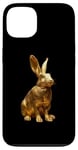 iPhone 13 Rabbit Gold Case