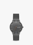 Skagen SKW6884 Men's Riis Three Hand Movement Mesh Strap Watch, Gunmetal