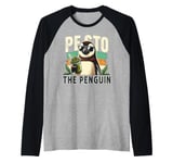 Pesto The Penguin Fun Herbs Sauce Food Famous Bird Meme Puns Raglan Baseball Tee