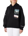 Champion Women's Rochester 1919-Mlb Hooded Sweatshirt, Black, S