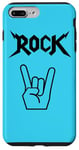 Coque pour iPhone 7 Plus/8 Plus Cornes à main Cool Band Rock and Roll Heavy Metal Music Concert