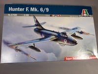 LP236 ITALERI 2708 Maquette 1/48 1:48 Avion militaire Hunter F. Mk. 6/9