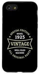 Coque pour iPhone SE (2020) / 7 / 8 Vintage 100e anniversaire Né en 1925 Vintage 100 ans Cadeau