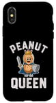 iPhone X/XS PEANUT QUEEN FUNNY WARRIOR FOR PEANUT LOVERS Case