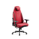 Diablo X.Eye Prime Chaise De Gaming Tissu, Gamer Fauteuil, Siege De Bureau, Siège refroidi, Design Ergonomique, Bloody Mary (L)