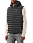 Tommy Hilfiger Women’s Padded Global Stripe Gilet, Black (Black), 22