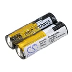 Kompatibelt med Philips HP2720, 2.4V, 2000 mAh