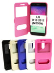 Flipcase LG K10 2017 (M250N) (Svart)