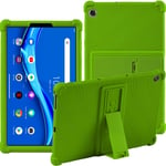 Lenovo Tab M10 FHD Plus (2nd Gen) 10.3 Inch Case,ATOOZ PC Holder Tablet Silicone Case,Anti-drop for Lenovo Tab M10 Plus TB-X606F TB-X606X(Green)