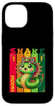 Coque pour iPhone 14 Nouvel An chinois du serpent vert 2025 Zodiaque Lunaire