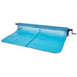 Intex - Enrouleur + Bâche à bulles pour piscine tubulaire rectangulaire 5,49 x 2,74 m