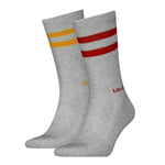 Levi's Crew Socks, Orange/Yellow, 35/38