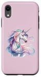 Coque pour iPhone XR Licorne majestueuse mystique et élégante