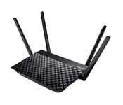 Asus RT – Wireless router Dual-Band 4 x Gigabit AC1300 Black