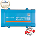 VICTRON PHOENIX BLUEPOWER 12V / 375VA-300W PURE SINEWAVE INVERTER PIN123750400