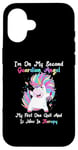 Coque pour iPhone 16 I'm On My Second Guardian Angel My First One Quit