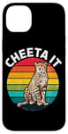 Coque pour iPhone 14 Plus Cheeta It Graphique Fast Cheetah Wildlife Runner