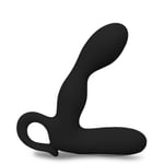 Black vibrating prostate stimulating dildo 30 modes