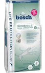 bosch Life Protection Concept | Sensitive Renal & Reduction | Aliments secs pour chiens adultes nutritionnellement sensibles | Réduit en protéines et minéraux | 1 x 11,5 kg