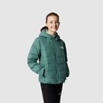 The North Face Girls' Reversible Down Hooded Jacket TNF Black (84N6 JK3)