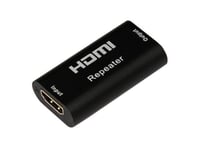 Techly Idata Hdmi2-Rip4kt, 4096 X 2160 Pixlar, Repeater För Av-Utrustning, 40 M, 3D Kompatibilitet, Svart, Hdcp