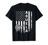 Archery Abuela America Flag Vintage Christmas Xmas T-Shirt