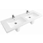 Villeroy&boch - Lavabo double Subway 2.0 CeramicPlus 1300 x 470 mm