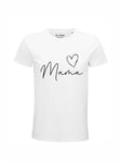 All You Can Tee Ali Mami, T-Shirt Mama, White, XS